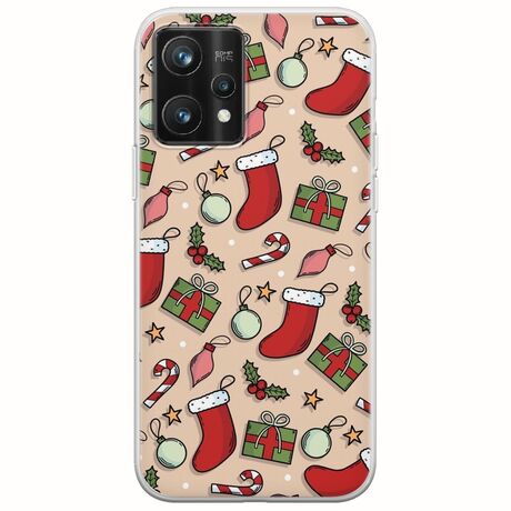 Cute Xmas Realme 9 Pro Plus Flexible TPU (Διάφανη Σιλικόνη)