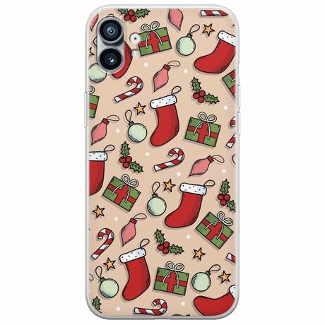 Cute Xmas Nothing Phone (1) Flexible TPU (Διάφανη Σιλικόνη)