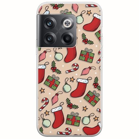 Cute Xmas OnePlus 10T 5G Flexible TPU (Διάφανη Σιλικόνη)