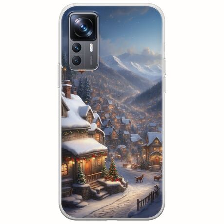 Cozy Christmas Village Xiaomi 12T / 12T Pro Flexible TPU (Διάφανη Σιλικόνη)