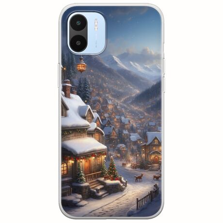 Cozy Christmas Village Xiaomi Redmi A2 Flexible TPU (Διάφανη Σιλικόνη)