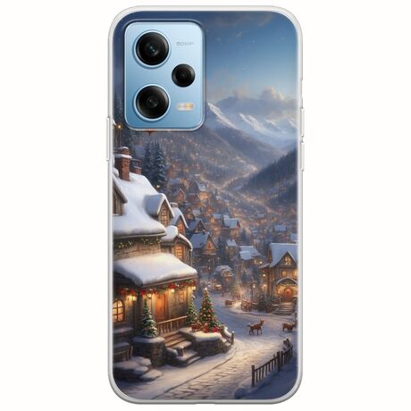 Cozy Christmas Village Xiaomi Redmi Note 12 4G Flexible TPU (Διάφανη Σιλικόνη)