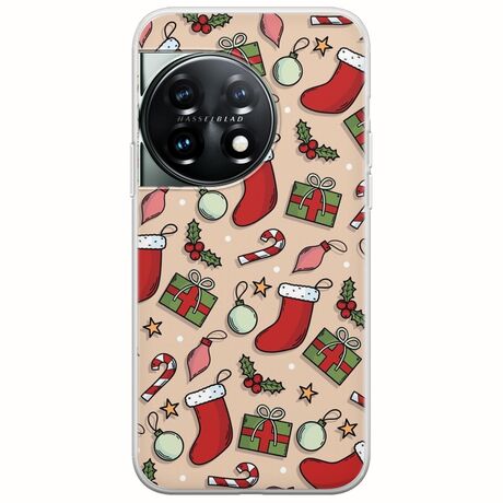 Cute Xmas OnePlus 11 5G Flexible TPU (Διάφανη Σιλικόνη)