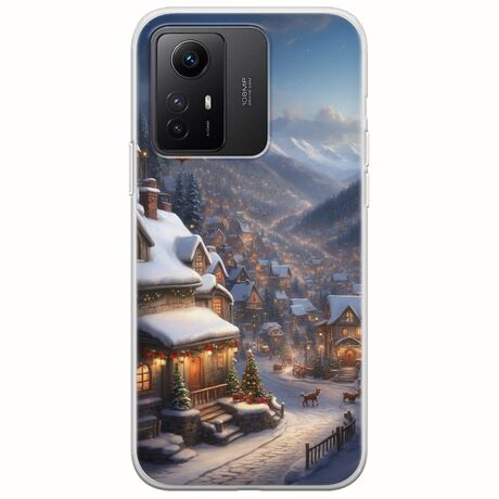 Cozy Christmas Village Xiaomi Redmi Note 12S Flexible TPU (Διάφανη Σιλικόνη)