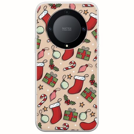 Cute Xmas Honor Magic 5 Lite 5G Flexible TPU (Διάφανη Σιλικόνη)