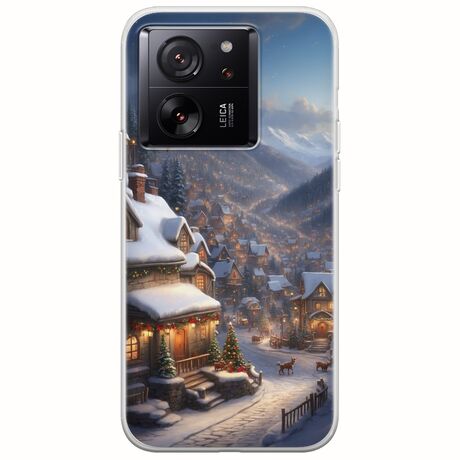 Cozy Christmas Village Xiaomi 13T 5G Flexible TPU (Διάφανη Σιλικόνη)