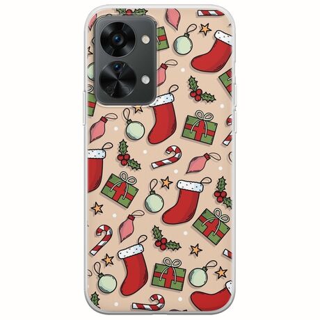 Cute Xmas OnePlus Nord 2T 5G Flexible TPU (Διάφανη Σιλικόνη)