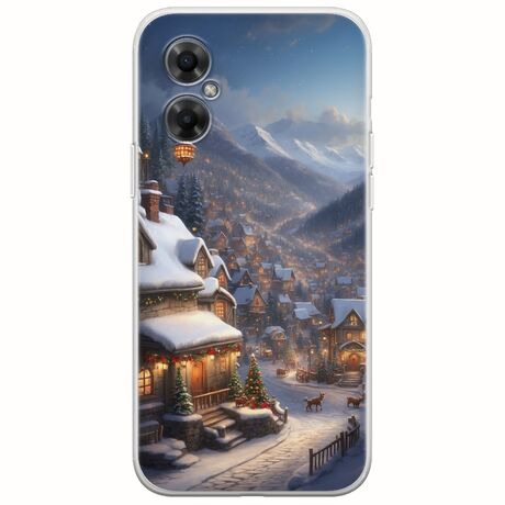 Cozy Christmas Village Xiaomi Poco M4 5G Flexible TPU (Διάφανη Σιλικόνη)