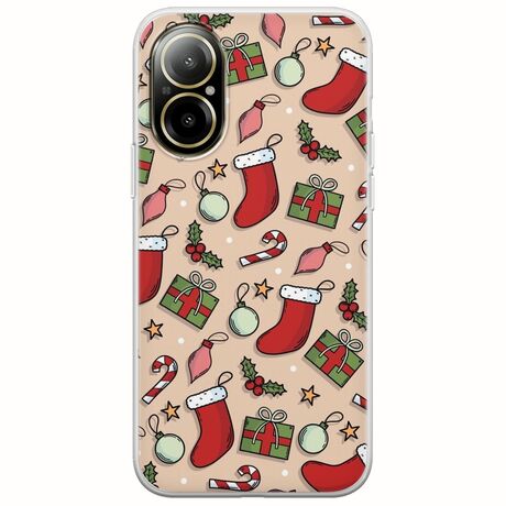Cute Xmas Realme C67 4G Flexible TPU (Διάφανη Σιλικόνη)
