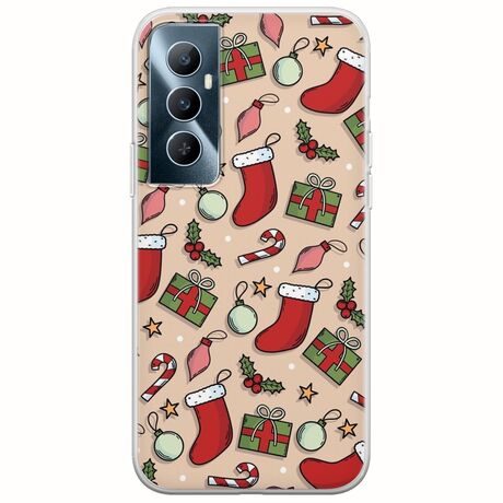 Cute Xmas Realme C65 4G Flexible TPU (Διάφανη Σιλικόνη)
