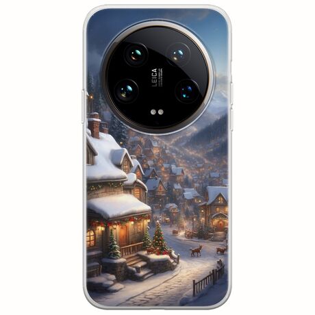 Cozy Christmas Village Xiaomi 14 Ultra 5G Flexible TPU (Διάφανη Σιλικόνη)