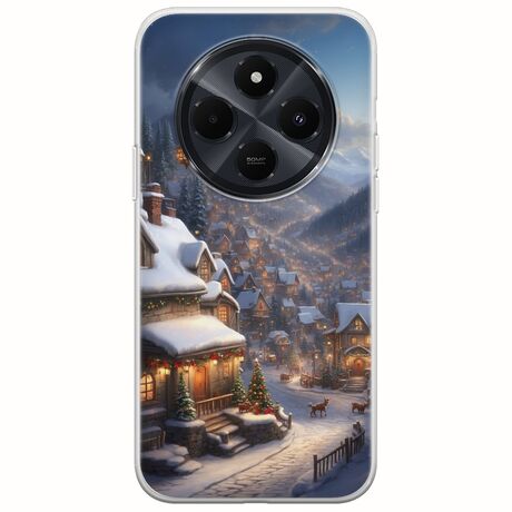 Cozy Christmas Village Xiaomi Poco C75 4G Flexible TPU (Διάφανη Σιλικόνη)