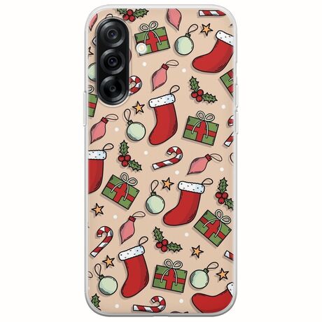Cute Xmas Samsung Galaxy A36 5G  Flexible TPU (Διάφανη Σιλικόνη)