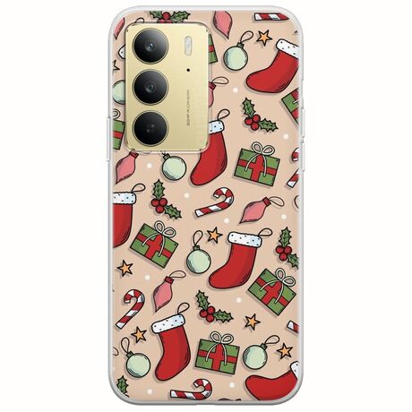 Cute Xmas Realme 14x 5G Flexible TPU (Διάφανη Σιλικόνη)