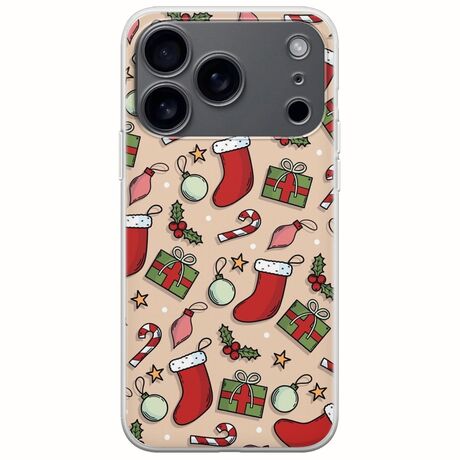 Cute Xmas iPhone 17 Pro Flexible TPU (Διάφανη Σιλικόνη)