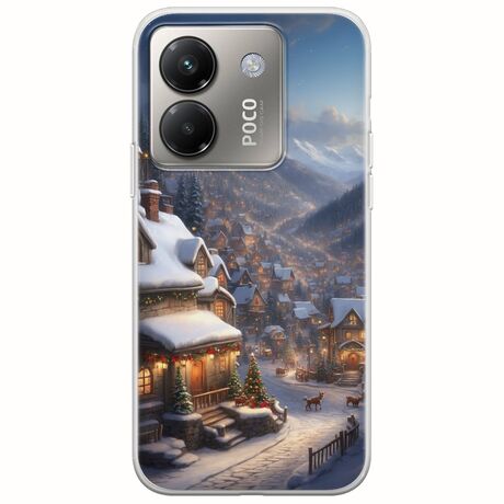Cozy Christmas Village Xiaomi Poco M7 Pro 5G Flexible TPU (Διάφανη Σιλικόνη)