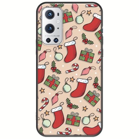 Cute Xmas OnePlus 9 Pro Black TPU (Μαύρη Σιλικόνη)