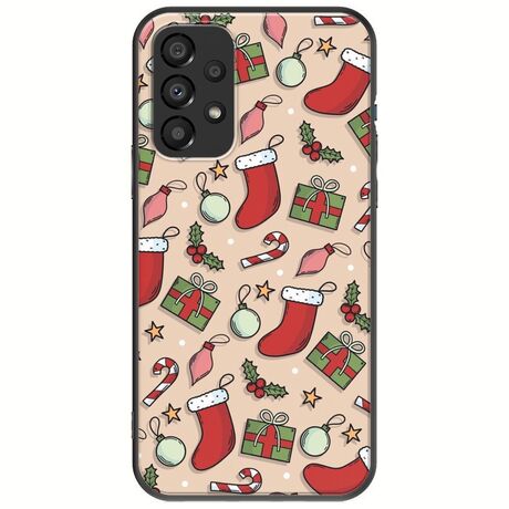 Cute Xmas Samsung Galaxy A33 5G Black TPU (Μαύρη Σιλικόνη)
