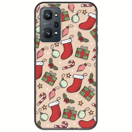 Cute Xmas Realme GT 2 5G Black TPU (Μαύρη Σιλικόνη)