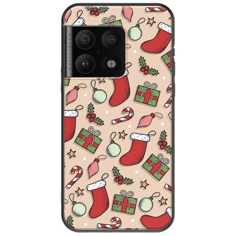 Cute Xmas OnePlus 10 Pro Black TPU (Μαύρη Σιλικόνη)