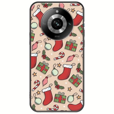 Cute Xmas Realme 11 Pro 5G Black TPU (Μαύρη Σιλικόνη)