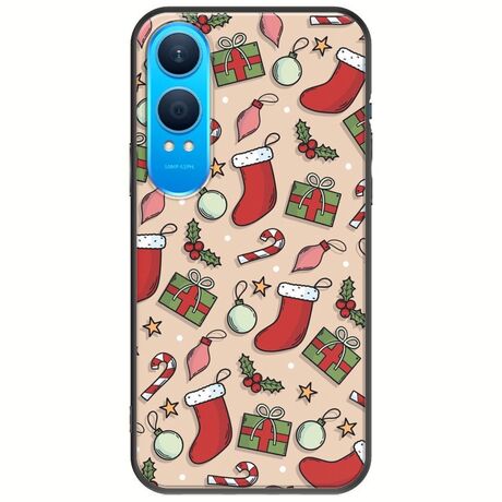 Cute Xmas OnePlus Nord CE4 Lite 5G Black TPU (Μαύρη Σιλικόνη)
