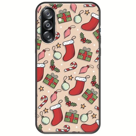 Cute Xmas Samsung Galaxy A26 5G  Black TPU (Μαύρη Σιλικόνη)