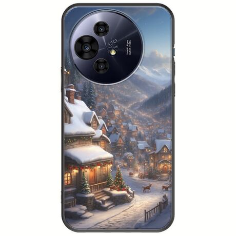 Cozy Christmas Village TCL 50 PRO NXTPAPER 5G Black TPU (Μαύρη Σιλικόνη)