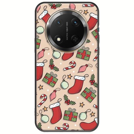 Cute Xmas Honor Magic 7 Lite 5G Black TPU (Μαύρη Σιλικόνη)