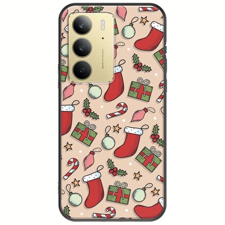 Cute Xmas Realme 14x 5G Black TPU (Μαύρη Σιλικόνη)