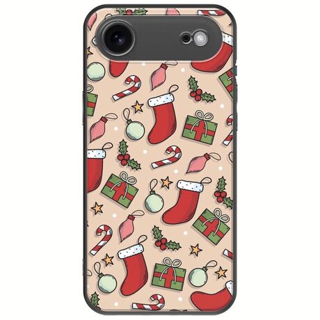 Cute Xmas iPhone Air Black TPU (Μαύρη Σιλικόνη)