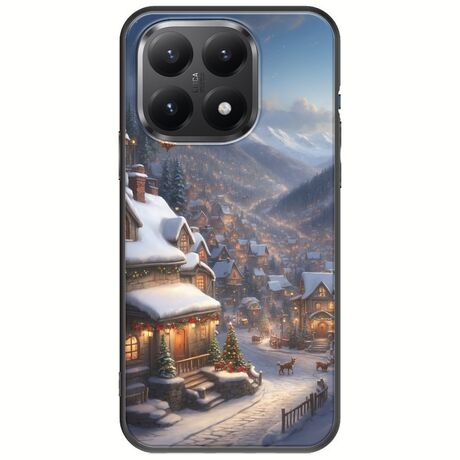 Cozy Christmas Village Xiaomi 15T 5G Black TPU (Μαύρη Σιλικόνη)