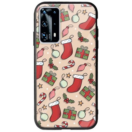 Cute Xmas Huawei P40 Groove TPU (Tempered Glass και TPU)