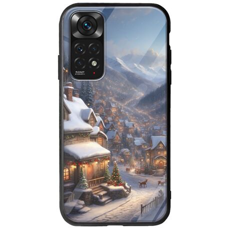 Cozy Christmas Village Xiaomi Redmi Note 11 / 11s Groove TPU (Tempered Glass και TPU)