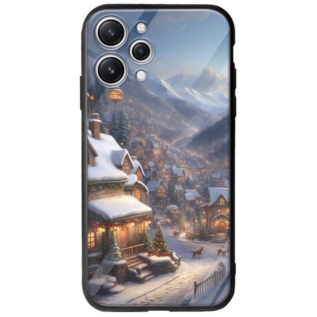 Cozy Christmas Village Xiaomi Redmi 12 Groove TPU (Tempered Glass και TPU)