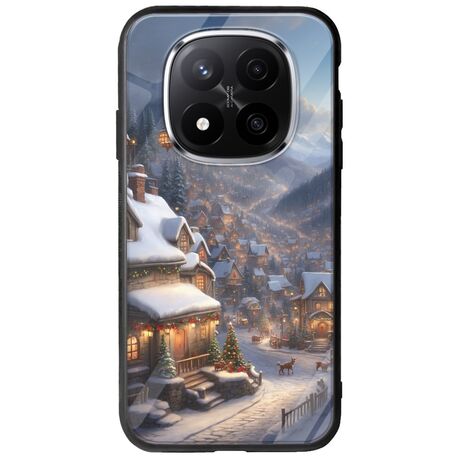 Cozy Christmas Village Xiaomi Poco X7 5G Groove TPU (Tempered Glass και TPU)