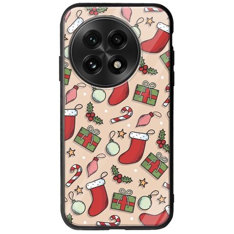 Cute Xmas OnePlus 13 5G Groove TPU (Tempered Glass και TPU)