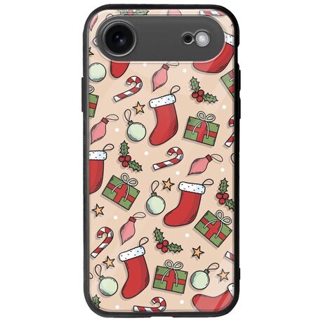 Cute Xmas iPhone Air Groove TPU (Tempered Glass και TPU)