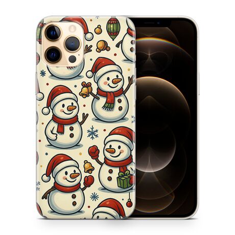 Festive Friends Snowman – χριστουγεννιάτικη θήκη κινητού με premium εκτύπωση – Frogs.gr