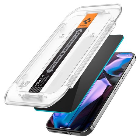 Spigen GLAS.tR EZ Fit Privacy Tempered Glass για Google Pixel 10
