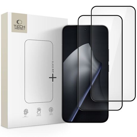 tech protect tempered glass xiaomi 15t pro black