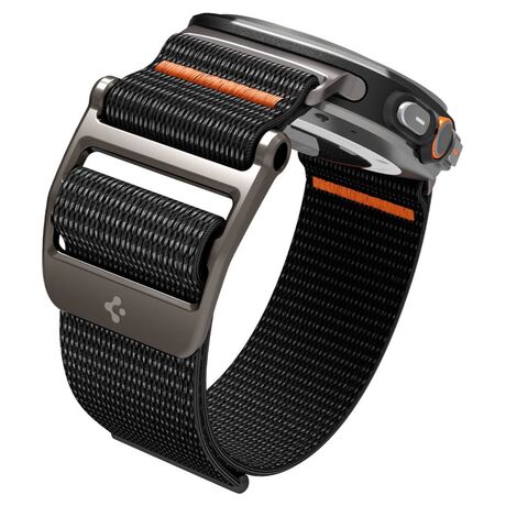 Spigen Durapro Flex silicone band black close-up