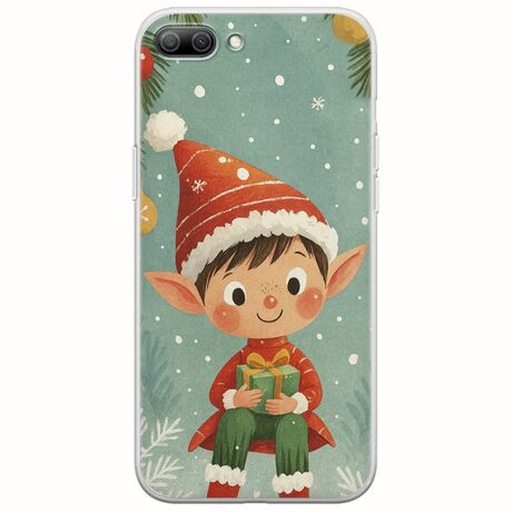 Smiling Elf Present Huawei Honor 10 Flexible TPU (Διάφανη Σιλικόνη)