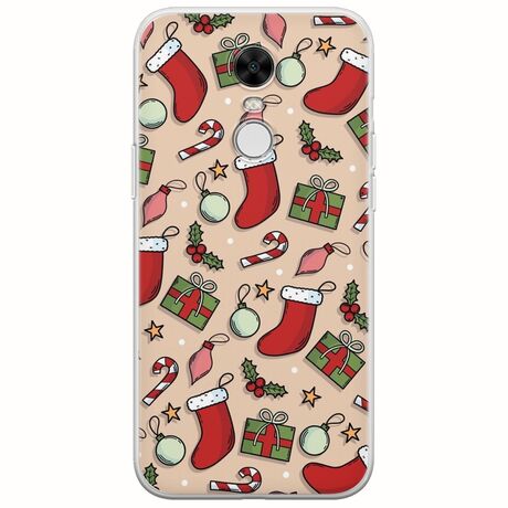 Cute Xmas Xiaomi Redmi Note 4 / Note 4X Flexible TPU (Διάφανη Σιλικόνη)