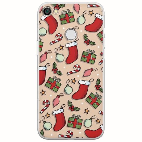 Cute Xmas Xiaomi Redmi Note 5A Prime Flexible TPU (Διάφανη Σιλικόνη)