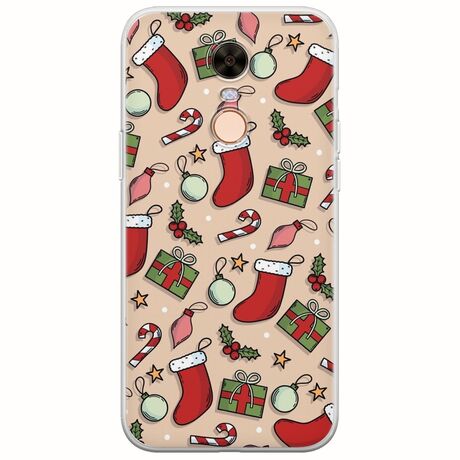 Cute Xmas Xiaomi Redmi 5 Plus Flexible TPU (Διάφανη Σιλικόνη)