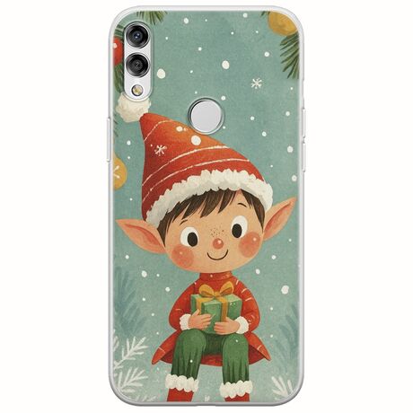 Smiling Elf Present Huawei Honor 10 Lite Flexible TPU (Διάφανη Σιλικόνη)