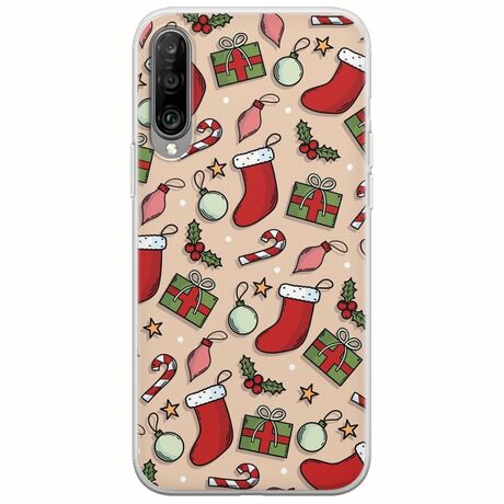Cute Xmas Xiaomi Mi A3 Flexible TPU (Διάφανη Σιλικόνη)