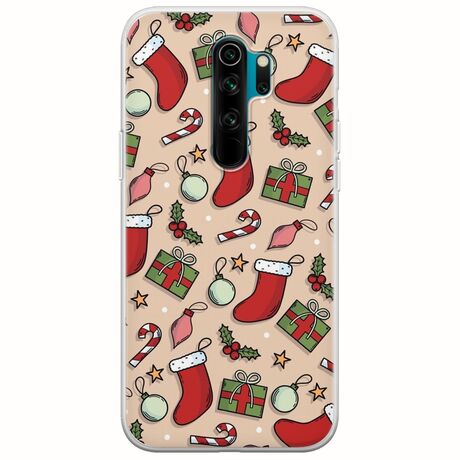Cute Xmas Xiaomi Redmi Note 8 Pro Flexible TPU (Διάφανη Σιλικόνη)