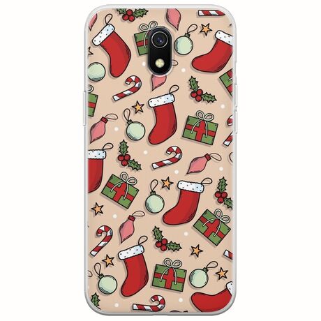 Cute Xmas Xiaomi Redmi 8A Flexible TPU (Διάφανη Σιλικόνη)
